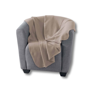 Plaid Milou taupe
