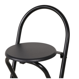 Tabouret pliant ZF0108C noir
