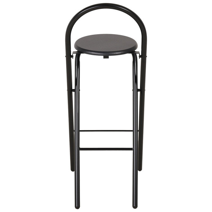 Tabouret pliant ZF0108C noir