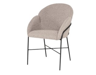 Chaise Argos toffee