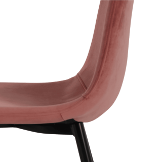 Chaise Célia rose