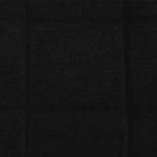 Chaise en tissu noir Stella