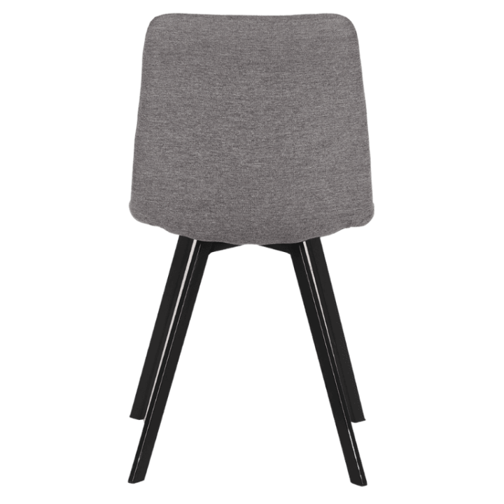 Chaise Stella tissu gris