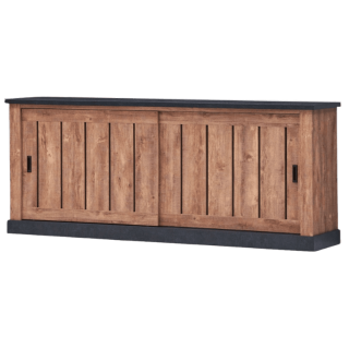 Dressoir Etienne industrial oak/noir
