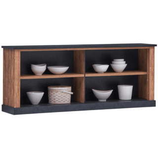 Dressoir Etienne industrial oak/noir