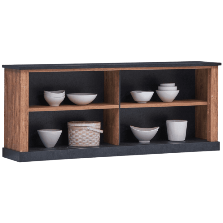 Dressoir Etienne industrial oak/noir