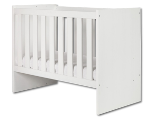 Lit bébé Evy blanc