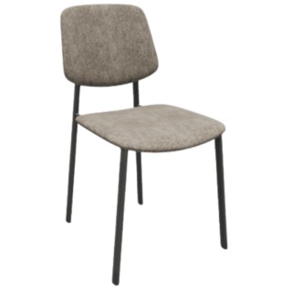 Chaise Lugano gris