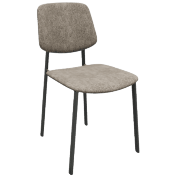 Chaise Lugano gris