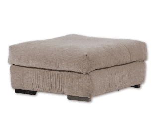 Pouf Polany bandy taupe