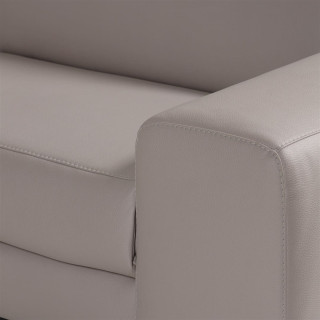 Salon d'angle Dalvik gris clair