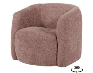 Fauteuil Alken rose
