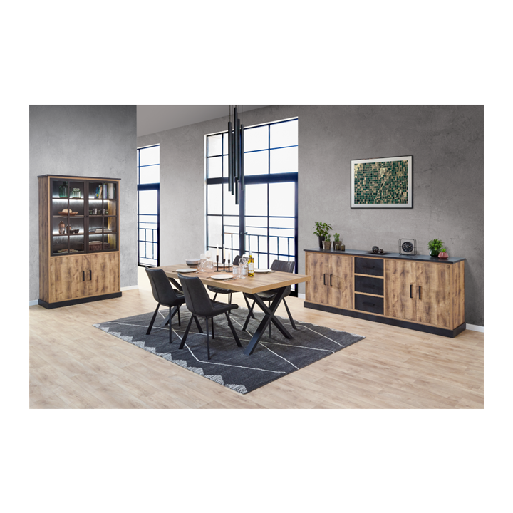 Table Owen 200x100 cm pied "X" TF1915