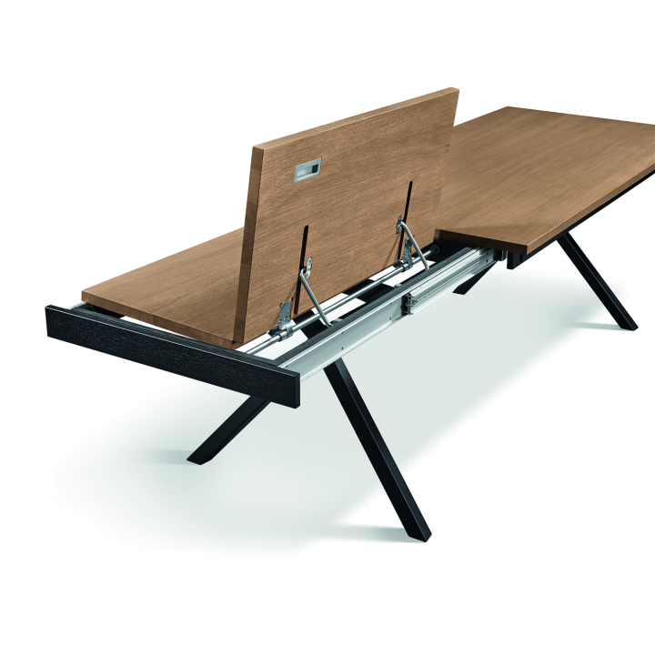 Table rectangulaire extensible allongeable 180 - 280 cm Jura