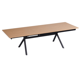 Table rectangulaire extensible allongeable 180 - 280 cm Jura