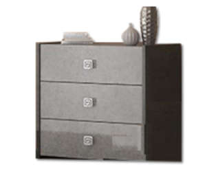 Commode 3T Debora gris