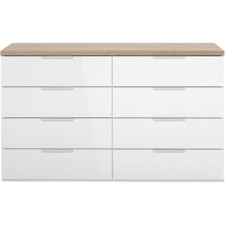 Commode double 4 + 4 tiroirs Mundi