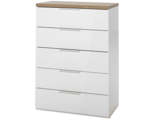 Commode 5 tiroirs Mundi