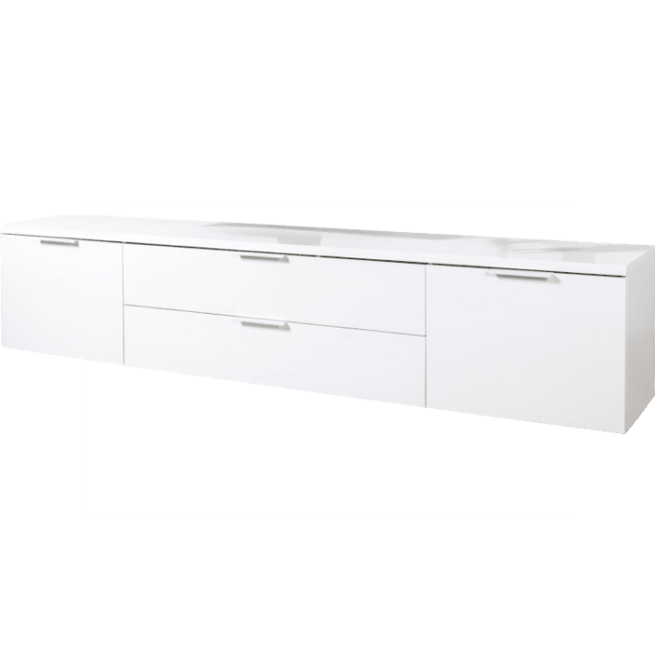 Meuble tv avec 2 portes et 2rabats Mundi