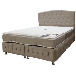 Lit coffre complet Madrid 180x200cm avec matelas Karizma soft 05