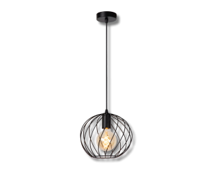 Suspension Danza diam 40 noir