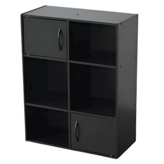Compo 11 - 6 cases + 2 portes noir