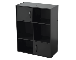Compo 11 - 6 cases + 2 portes noir