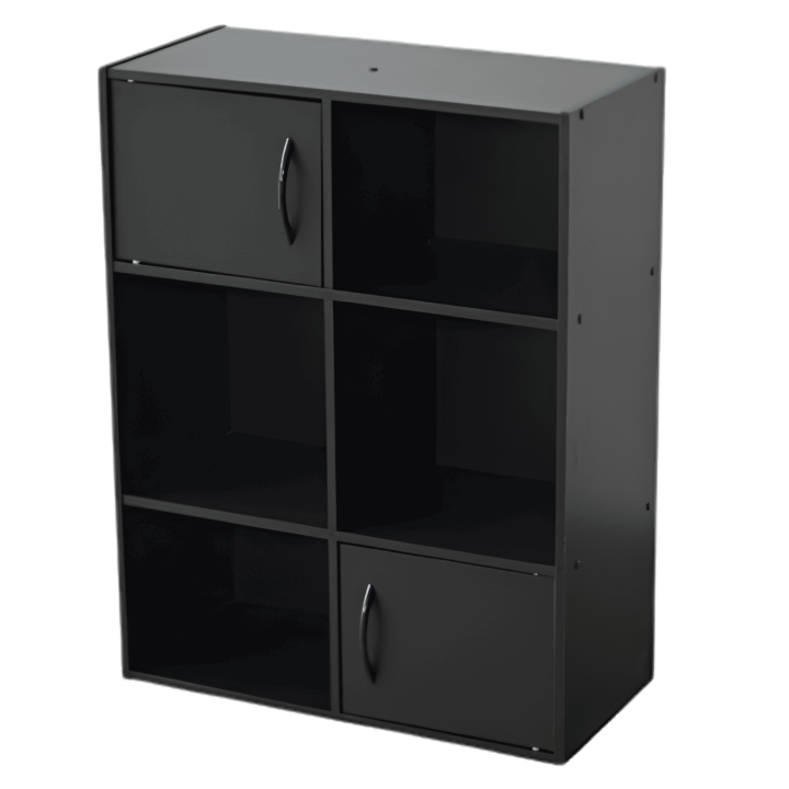 Compo 11 - 6 cases + 2 portes noir