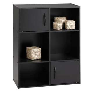 Compo 11 - 6 cases + 2 portes noir