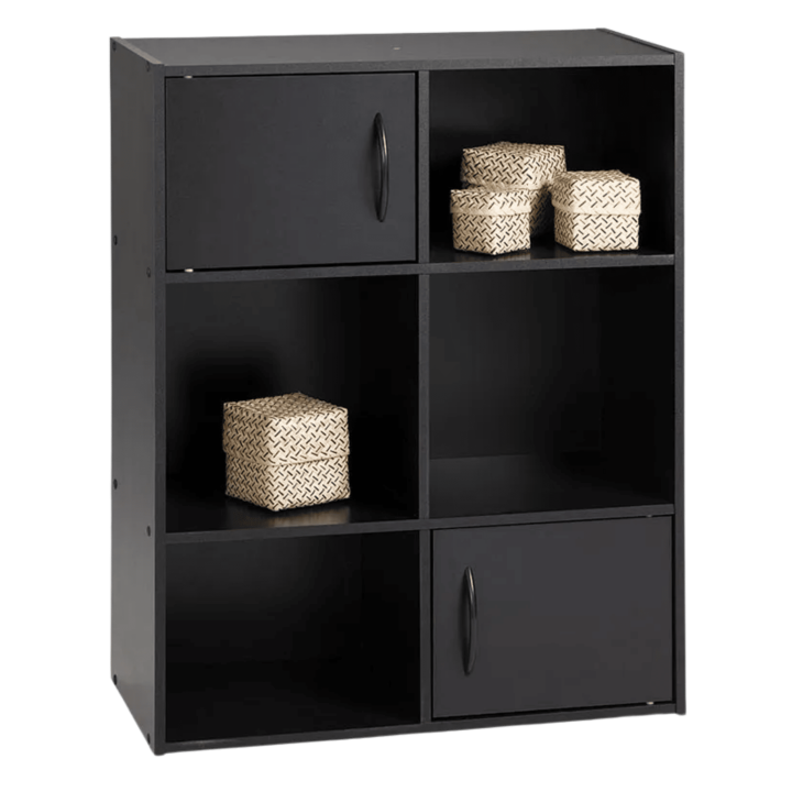 Compo 11 - 6 cases + 2 portes noir
