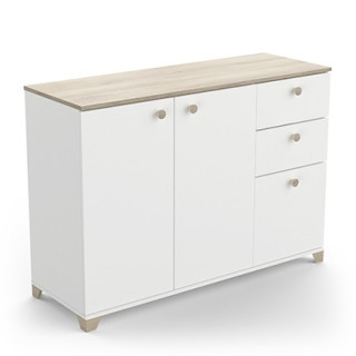 Enfilade Izzy blanc/chêne kronberg