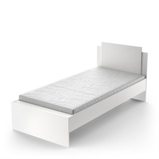 Lit 90x190/200 Life blanc