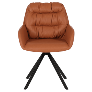 Chaise ADCM2132 cognac