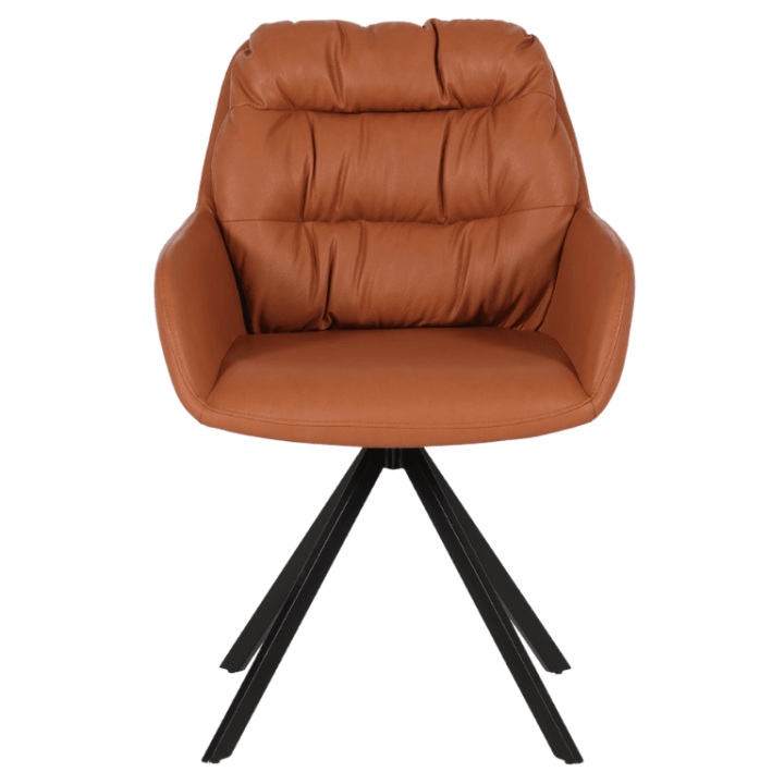 Chaise ADCM2132 cognac