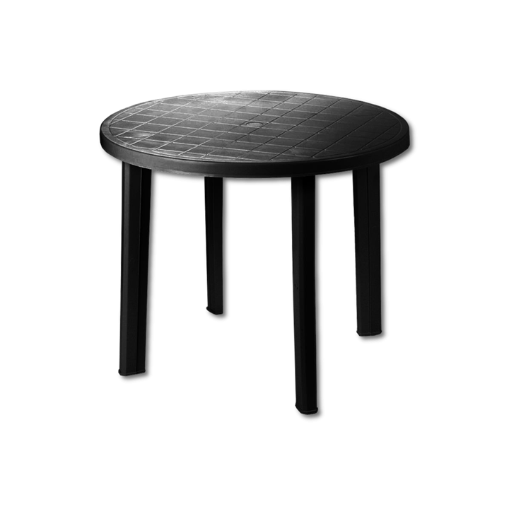 Table diam Tondo Anthracite