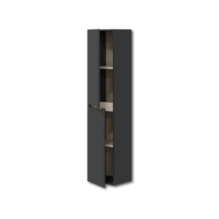 Colonne de salle de bain Lotto anthracite/roble