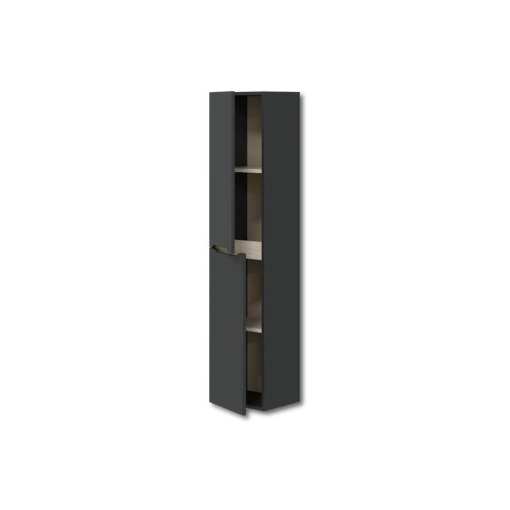 Colonne de salle de bain Lotto anthracite/roble