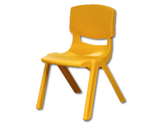 Chaise Loulou Jaune