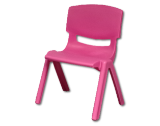 Chaise Loulou Rose