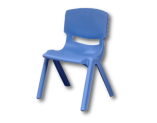 Chaise Loulou Bleu