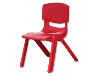 Chaise Loulou Rouge