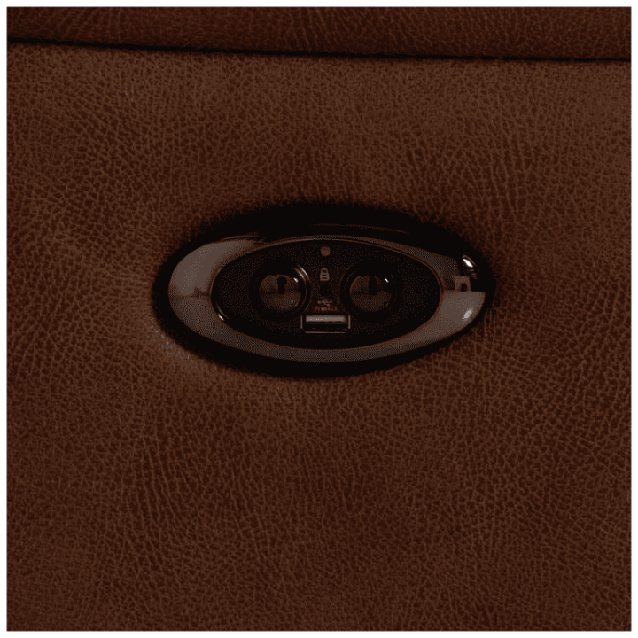 Fauteuil relax HTL-9578-SP Cognac