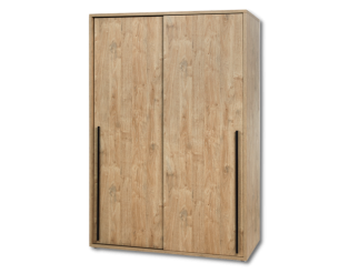 Armoire 2 portes Casper golden oak