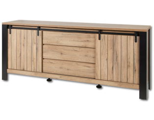 Dressoir Simon scarlet oak
