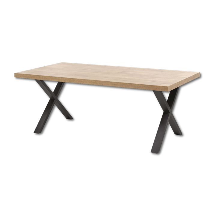 Table Simon 200x100 cm pied "X" TF1915