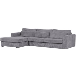 Salon d'angle Alcamo gris