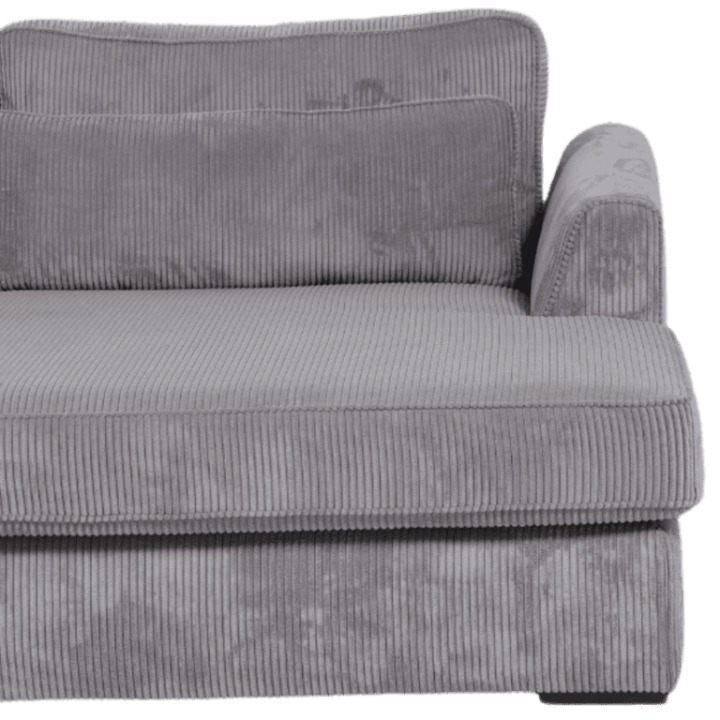 Salon d'angle Alcamo gris