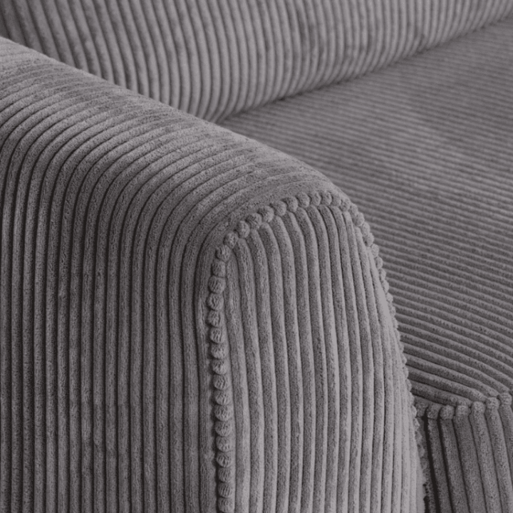 Salon d'angle Alcamo gris