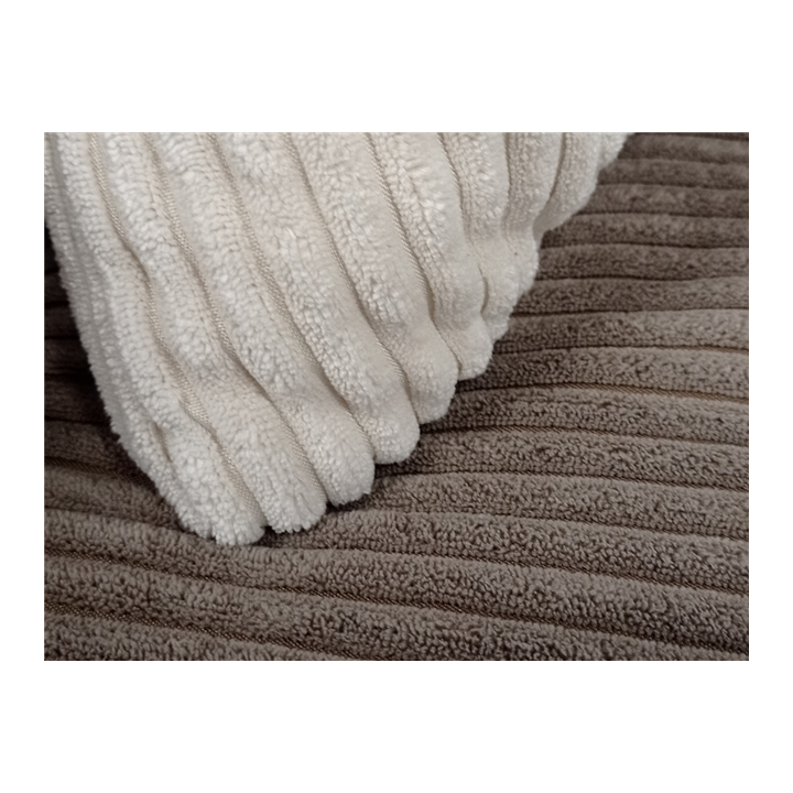 Salon d'angle Kampen taupe