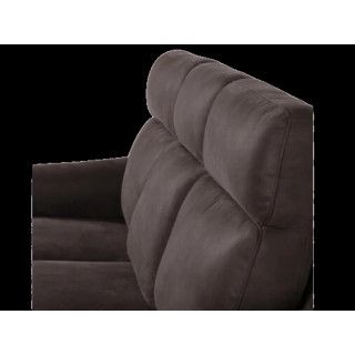 Canapé 2 places Julien gris anthracite